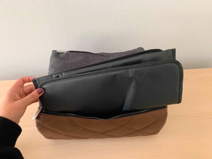 ABC Design Wickeltasche "Urban" Aufbewahrung für Wickelunterlage am Boden