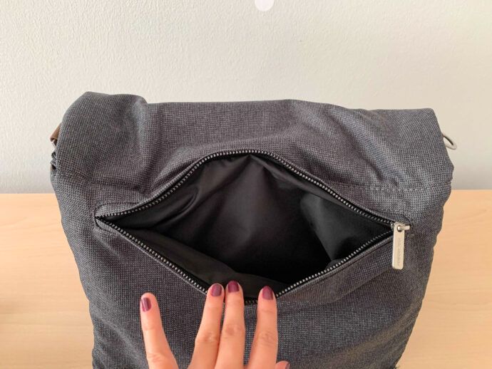 ABC Design Wickeltasche "Urban" Außentasche hinten