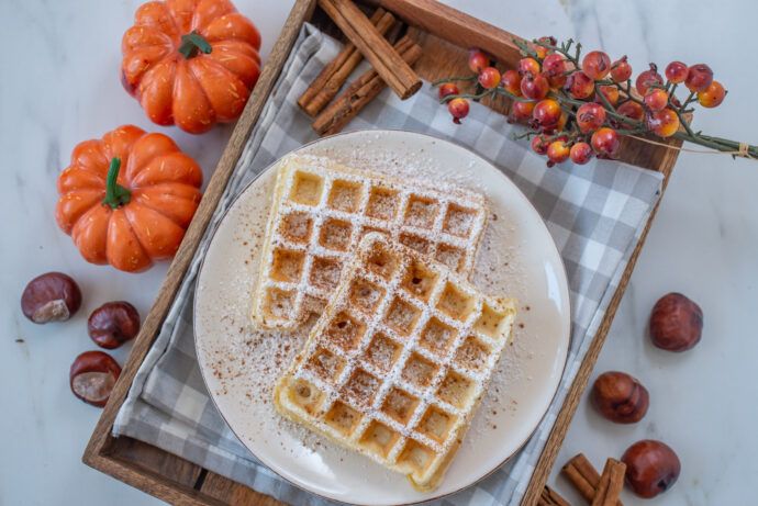 kürbis-waffeln rezept