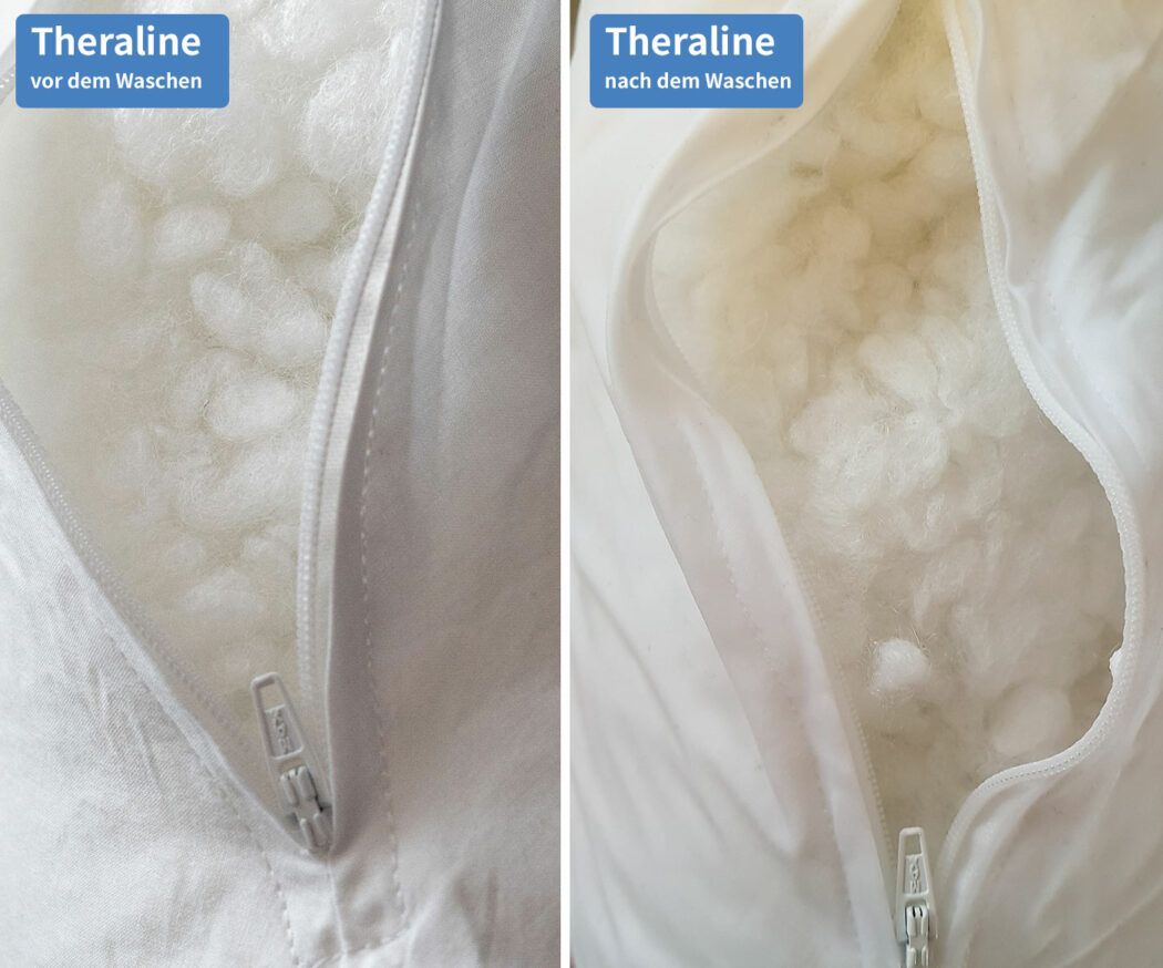Theraline Stillkissen-Füllung Vergleich waschen