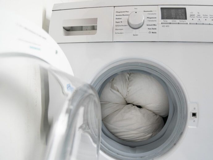 Polyester-Hohlfaser-Stillkissen Theraline waschen