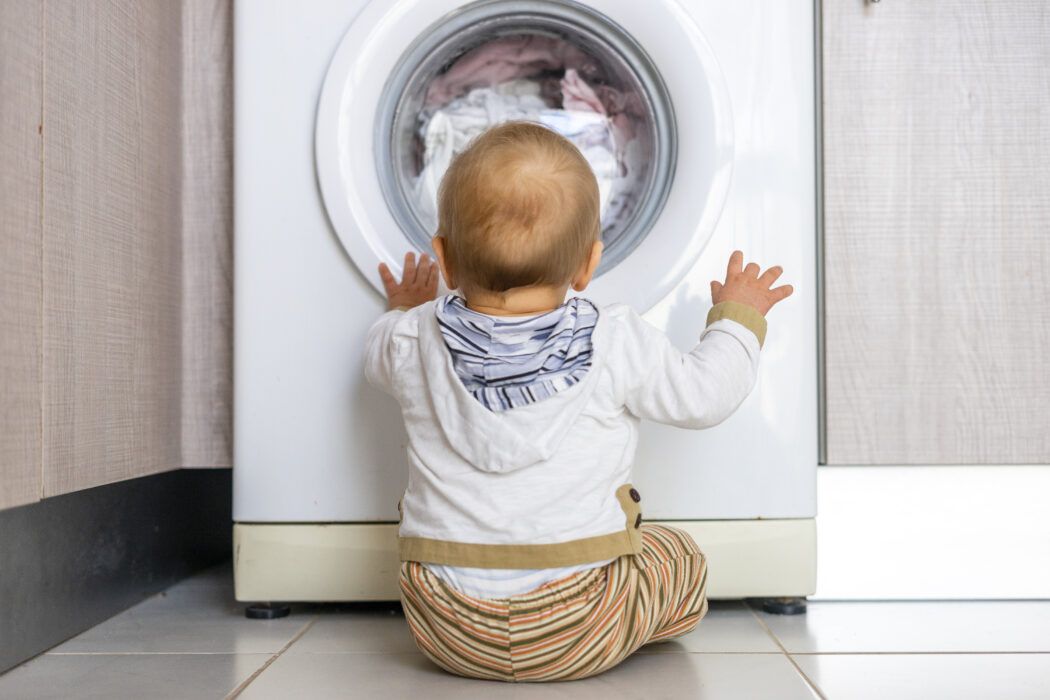 Babykleidung waschen