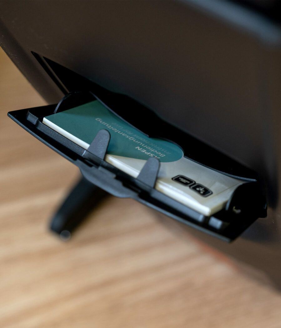 verstecktes Staufach Kindersitz-Test
