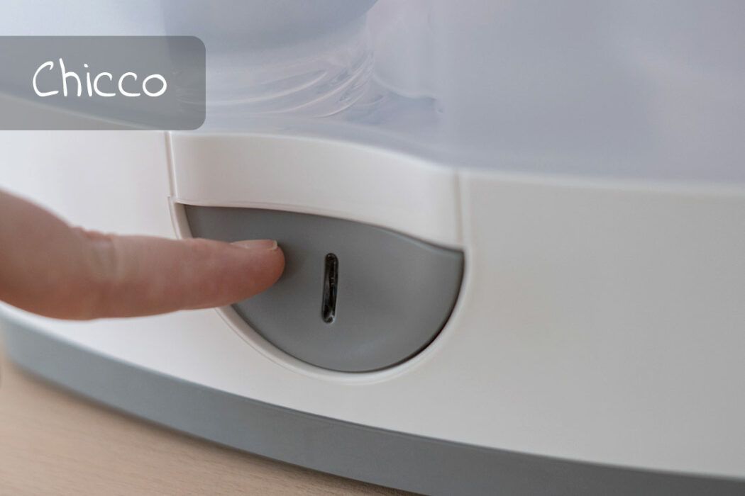 Tasten und Funktionen Chicco, Baby Fläschchen Sterilisator