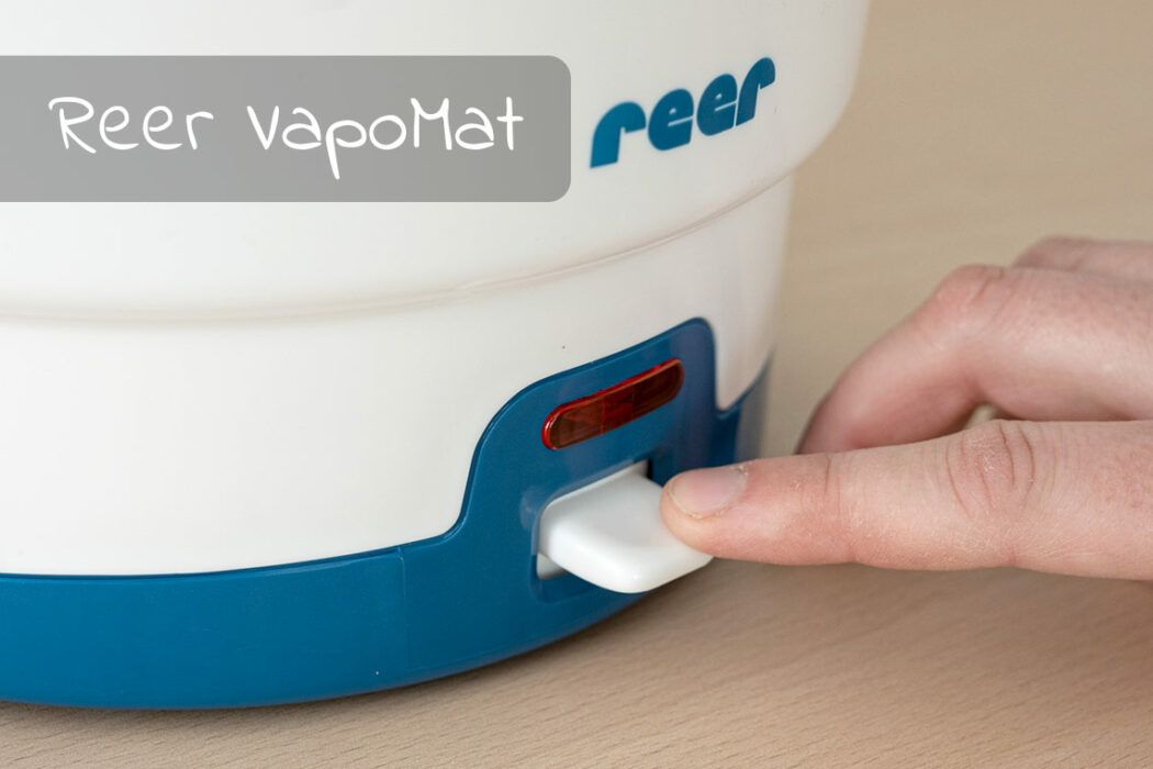 Tasten und Funktionen Reer Vapomat, Baby Fläschchen Sterilisator