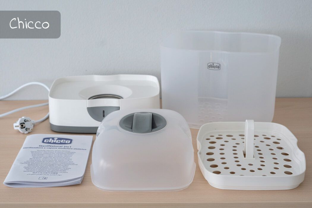 Test Chicco Elektrischer Dampfsterilisator Steril Natural