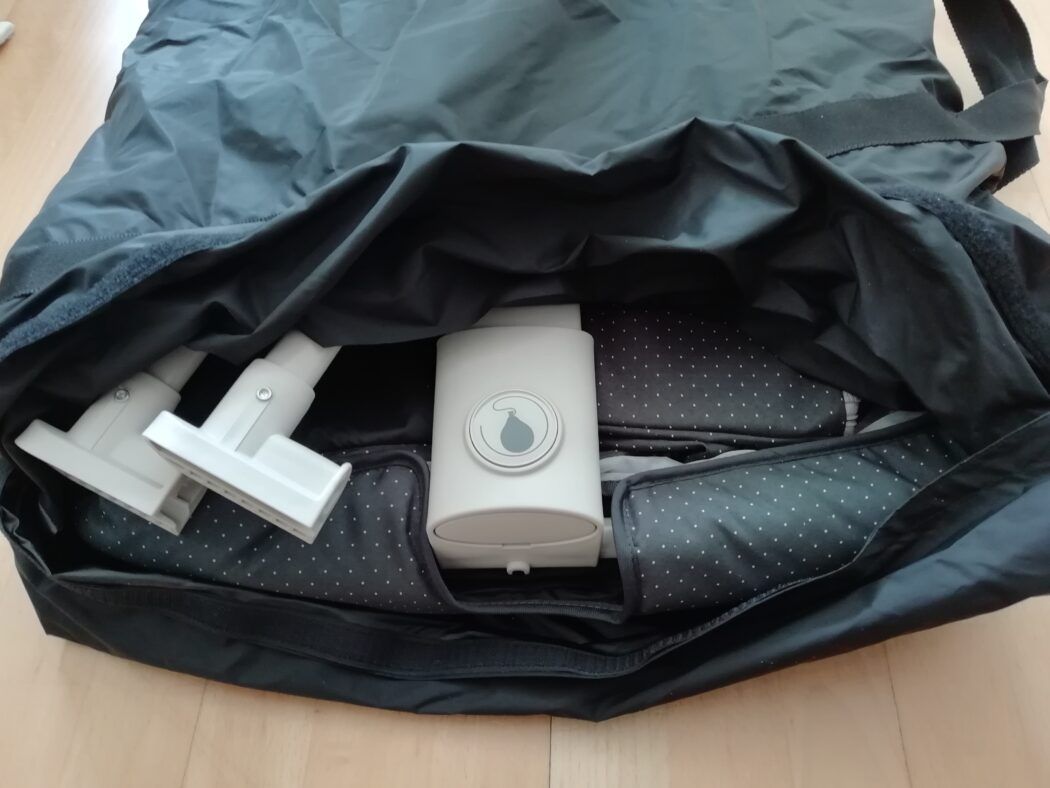 Inhalt Tasche ABC Design Beistellbett