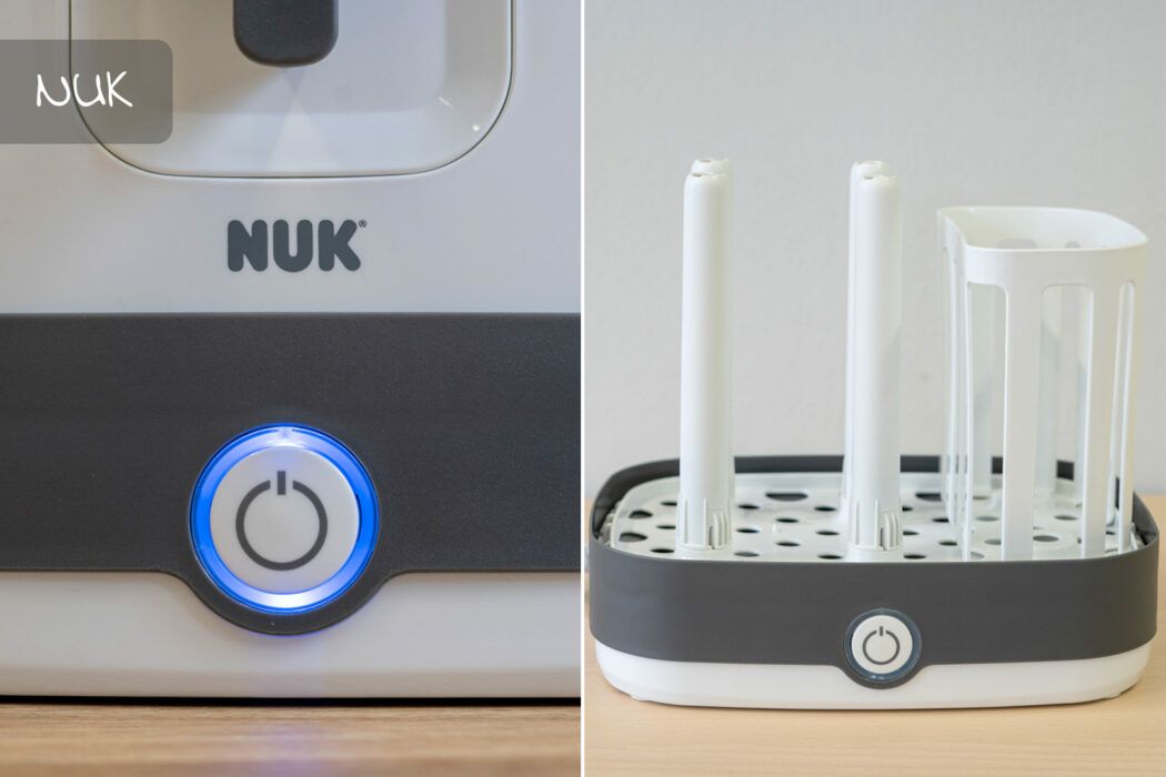 NUK im Dampfsterilisator Test, Sterilisator Test baby