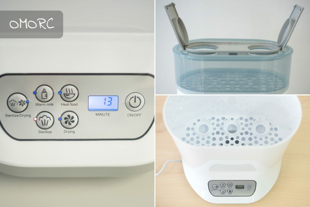 OMORC im Dampfsterilisator Test, Sterilisator Test baby