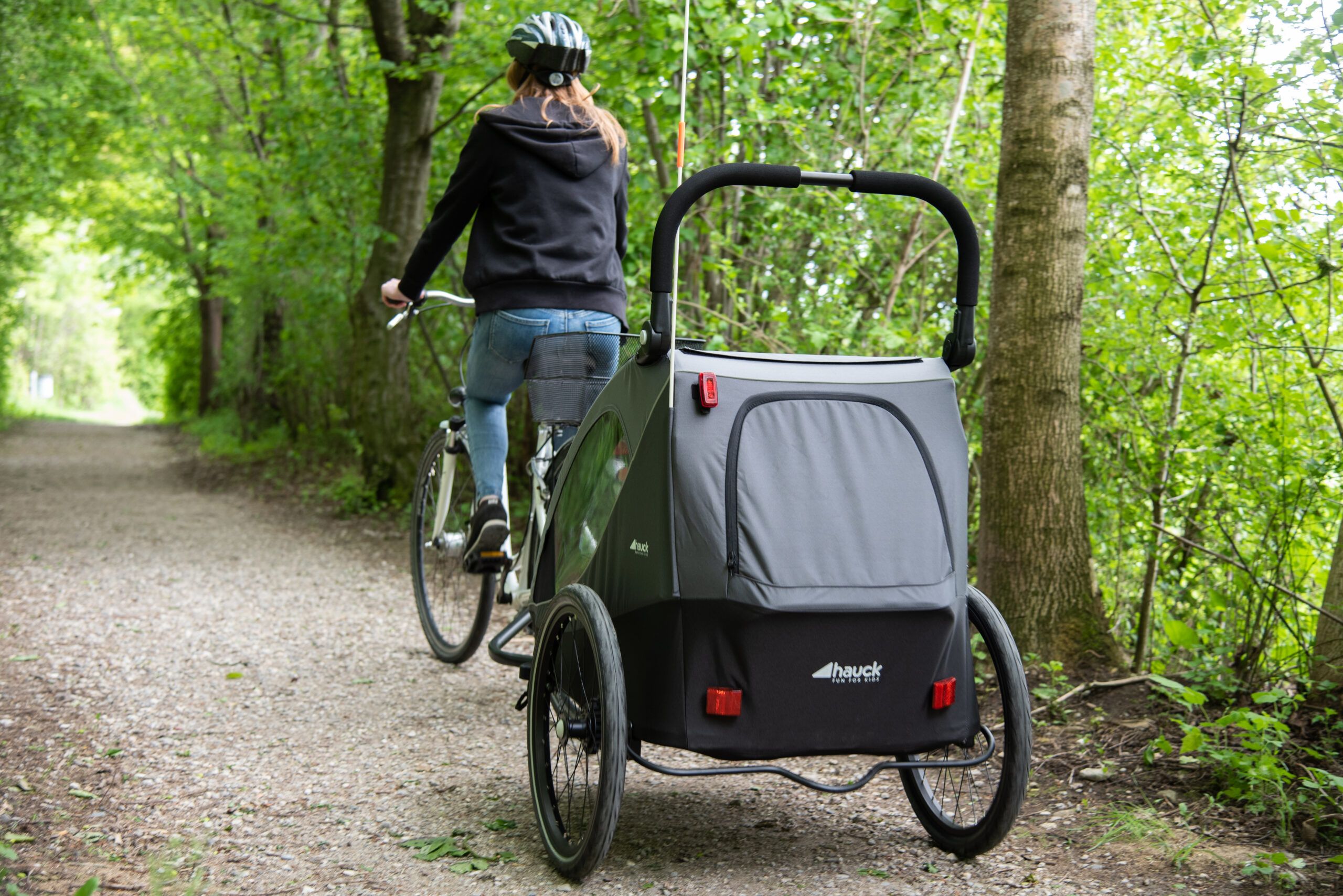 Hauck Dryk Duo Test: So gut ist der gnstige Fahrradanhnger