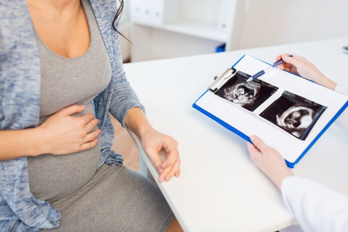 Spina bifida offener Rücken Baby