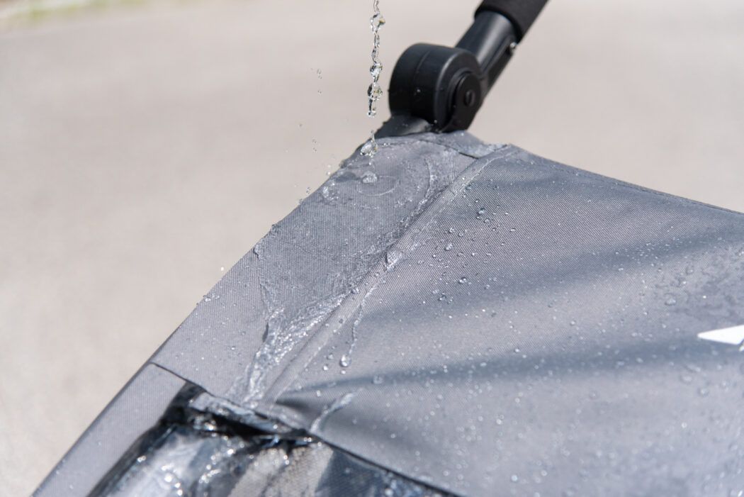 hauck fahrradanhänger wasser, dryk duo regen, dryk duo wasser, dryk duo verdeck