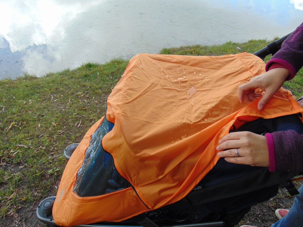 tfk velo2 wetterschutz anbringen, tfk velo 2 regenverdeck