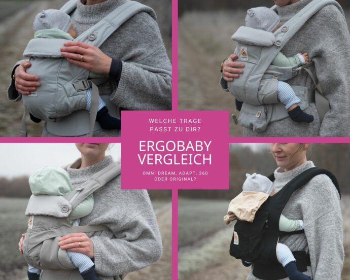 ergobaby vergleich, ergobaby test, babytragen vergleich, welche ergobaby passt zu mir, ergobaby omni dream test, ergobaby adapt test, omni oder adapt, 360 oder orginal