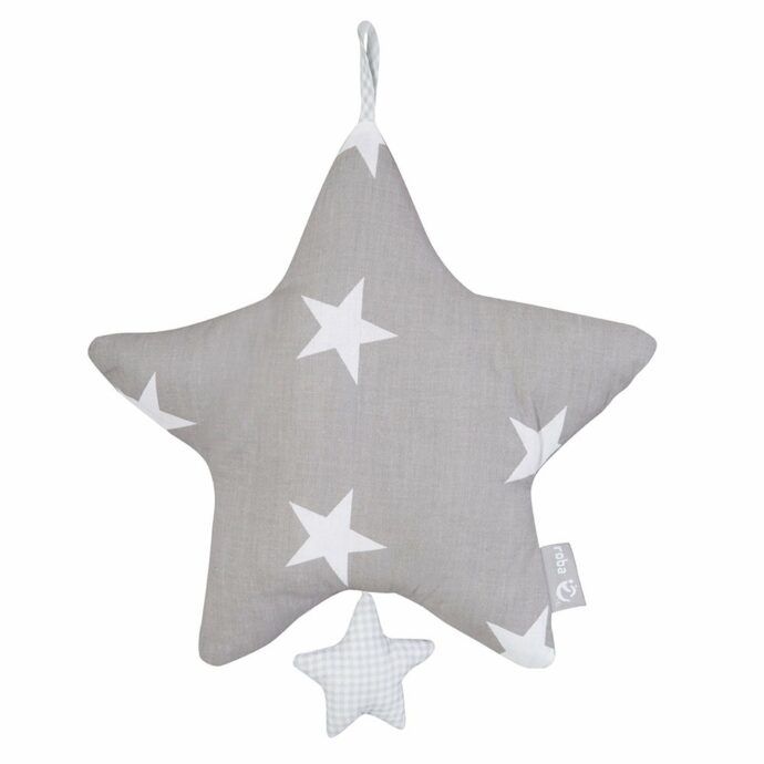 spieluhr baby test mit little stars grau von roba