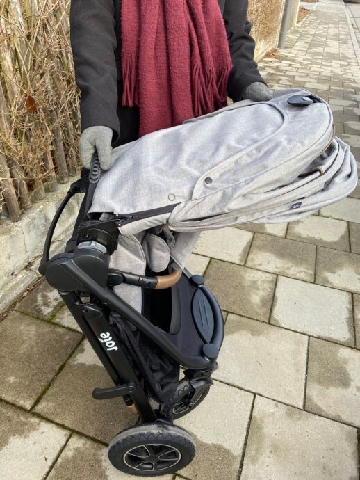 versatrax von joie rueckenlehne umklappen