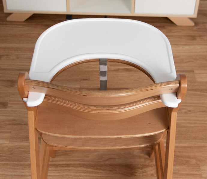 hauck click tray essbrett spielbrett für alpha beta hochstühle Rückansicht