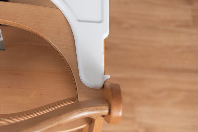 hauck click tray essbrett montage ohne werkzeug detailansicht