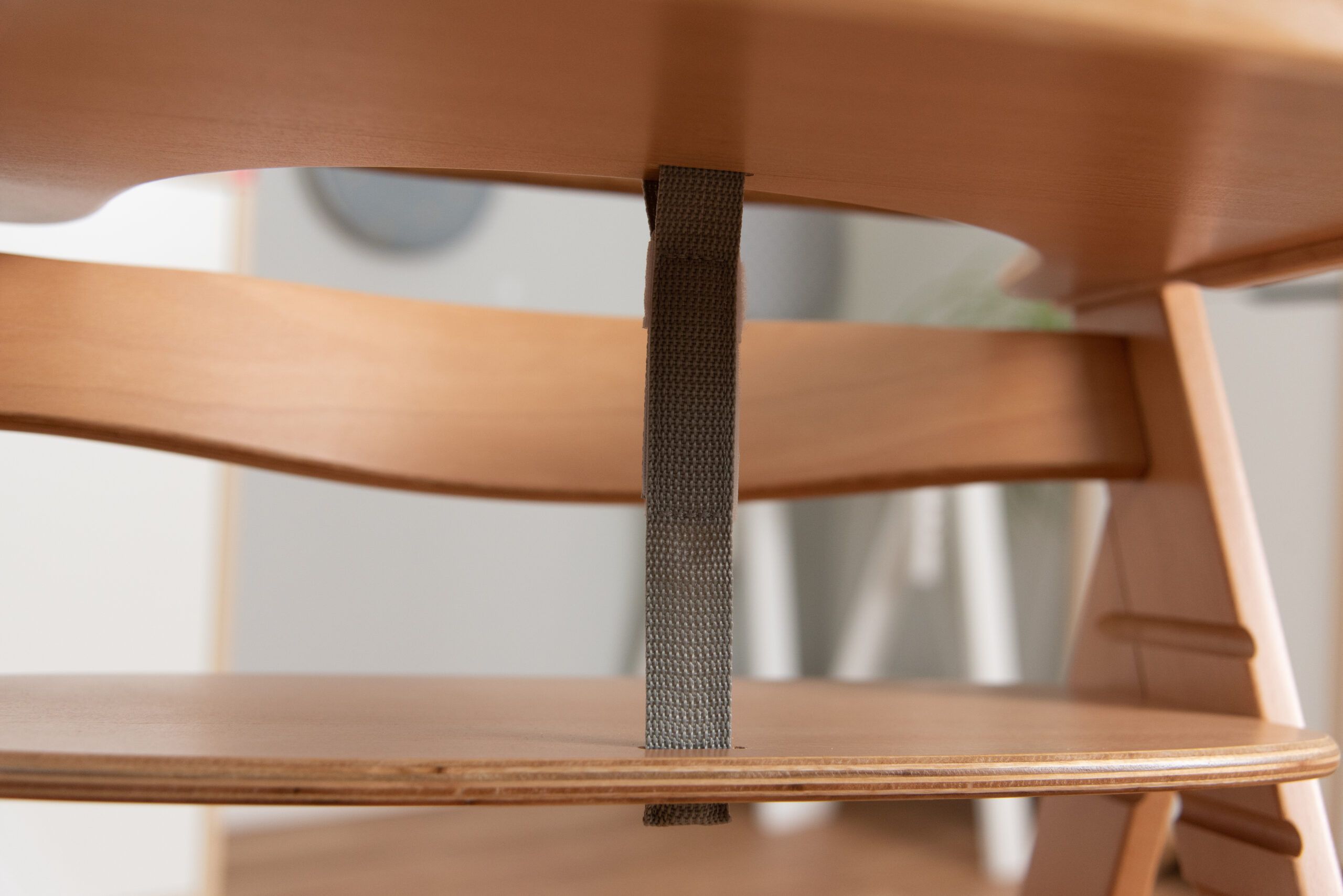 schrittgurt am hauck essbrett