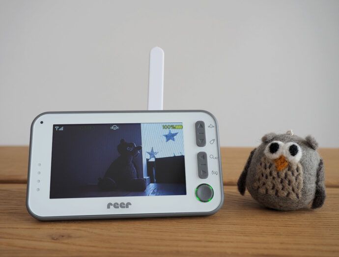 Bedienung von reer Babyphone-Monitor im Test
