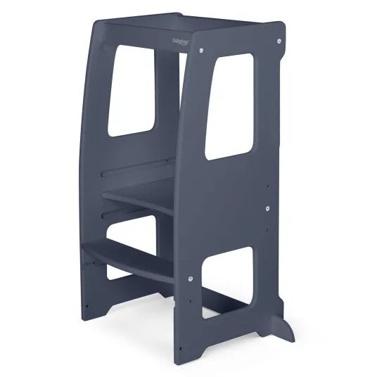 Montessori Lernturm Test Babybay Littlefoot Lernturm grau