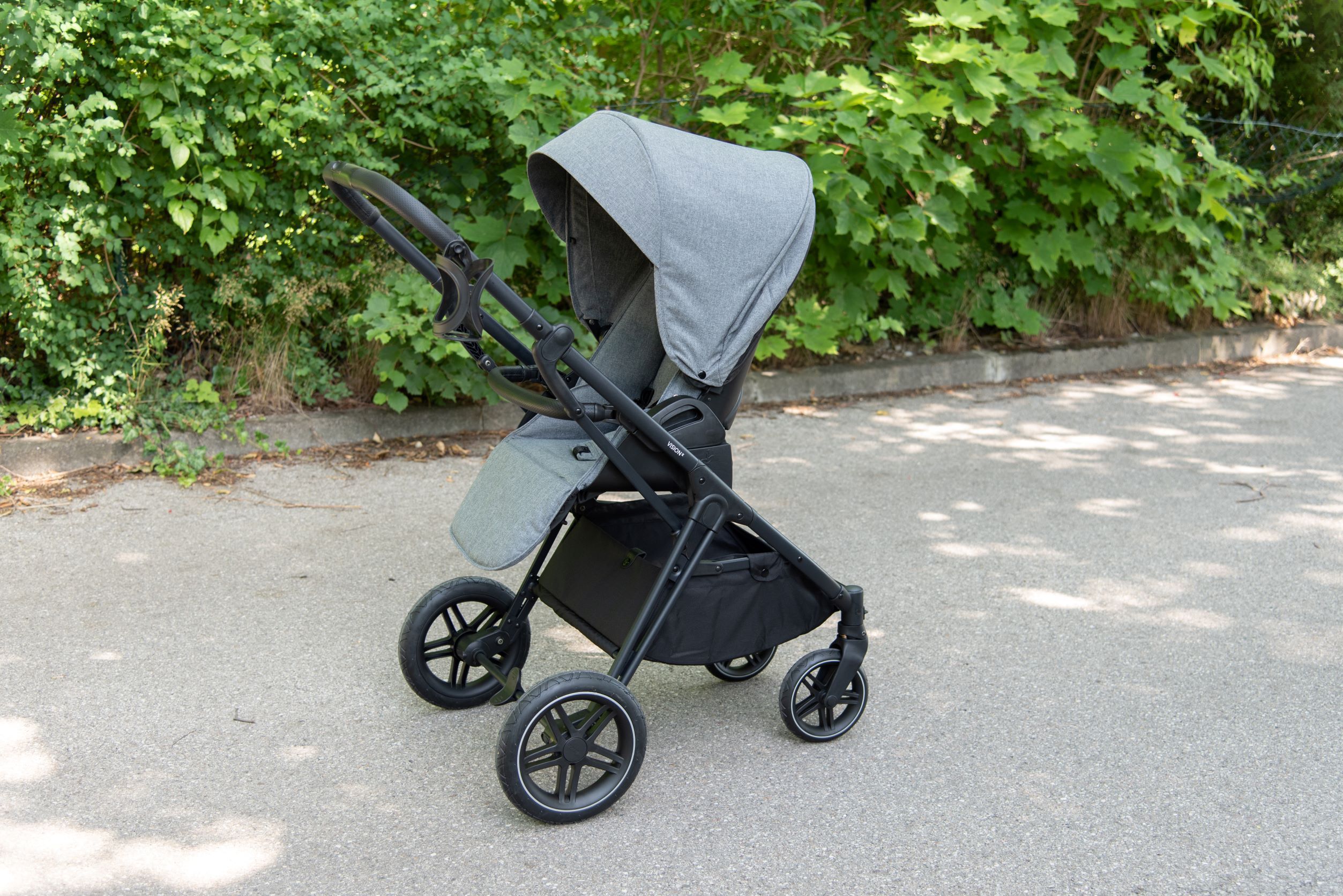 hauck vision x test erfahrungen sportsitz umdrehen