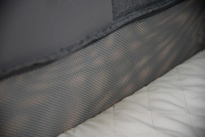 mesh belueftung beim neugeborenen einsatz des bugaboo stardust im test