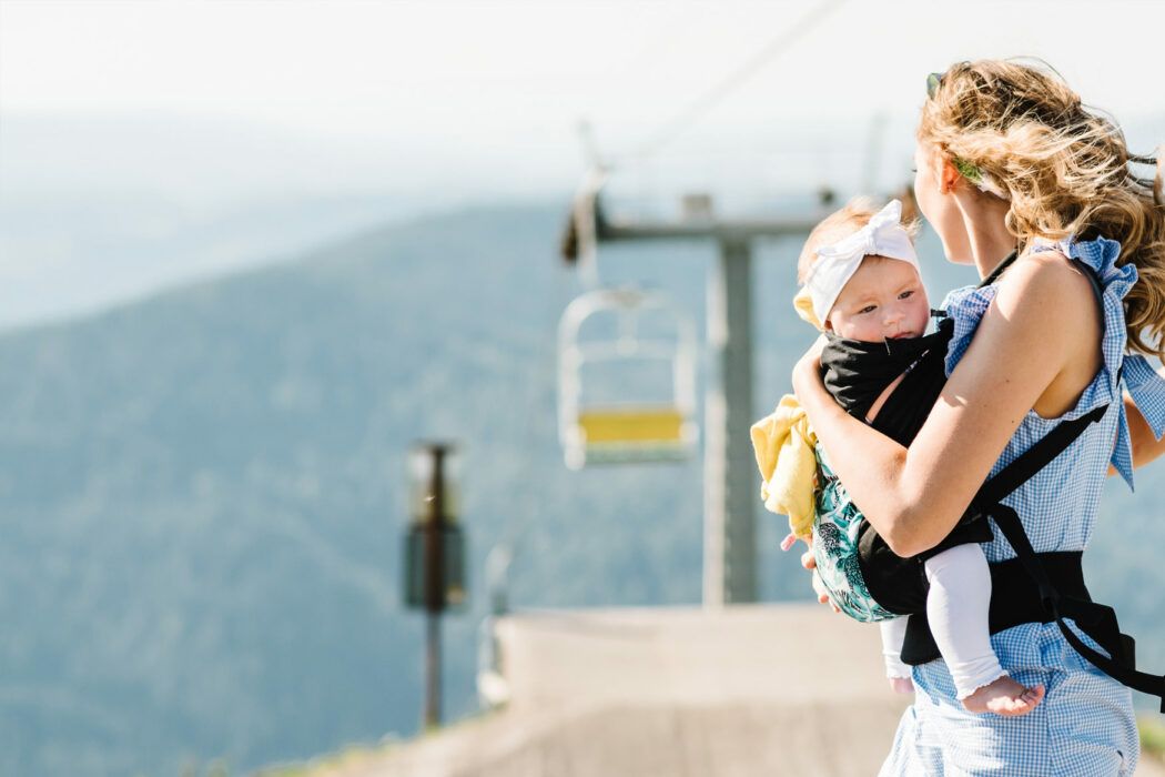 wandern mit baby