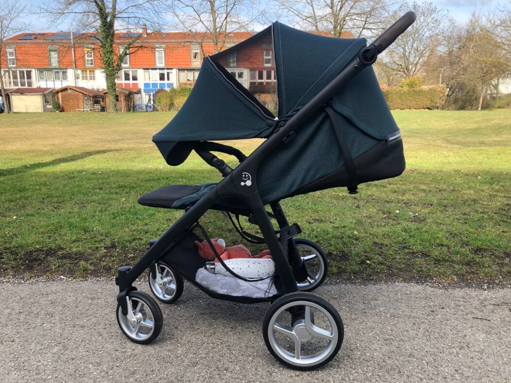 Gesslein Smiloo Happy Plus Test Erfahrungen Liegeposition Verdeck, ab wann in den buggy, buggy testsieger