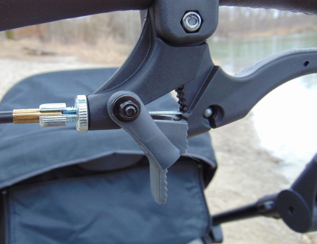 handbremse am tfk mono 2 kinderwagen