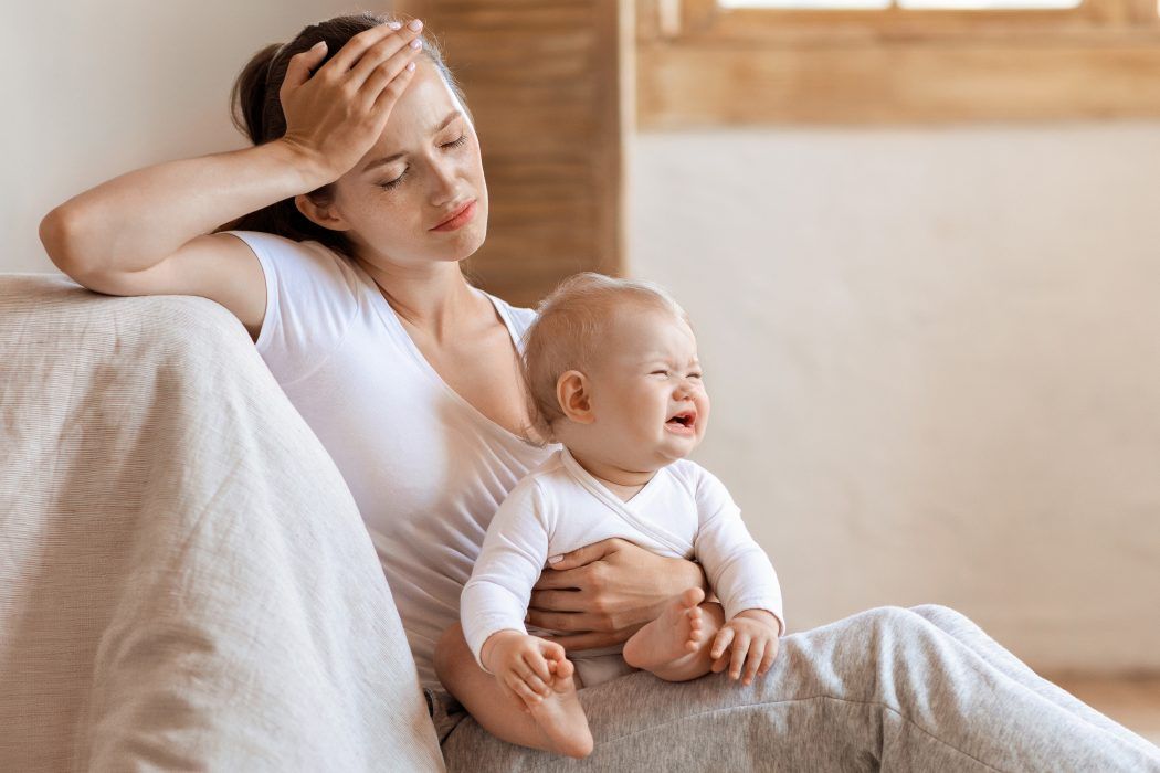 baby quengelt den ganzen tag, baby quengelt abends, baby quengelt nur bei mama