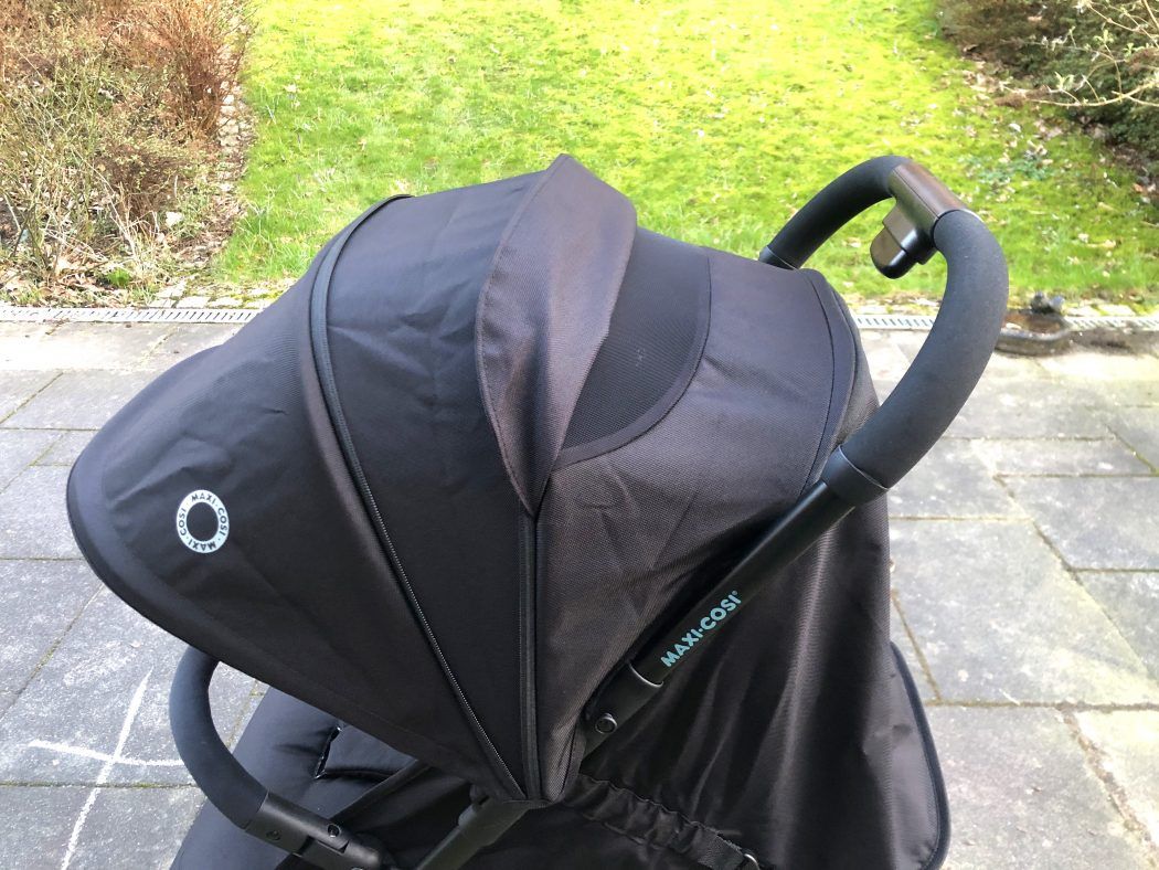 Maxi Cosi Lara 2 Test Erfahrungen, Testbericht Rezensionen, Reisebuggy Verdeck mit Sichtfenster