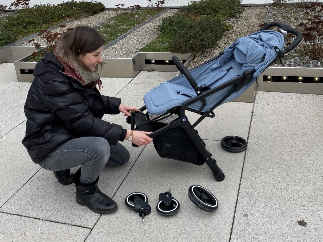 Reisebuggy kleines Faltmaß Reisebuggy Test Vergleich Hauck Travel N Care Plus kleiner leichter Buggy
Reisebuggy mit Liegefunktion