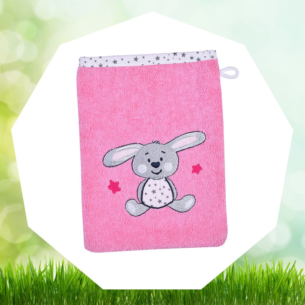 osterhase geschenk frottee waschhandschuh woerner