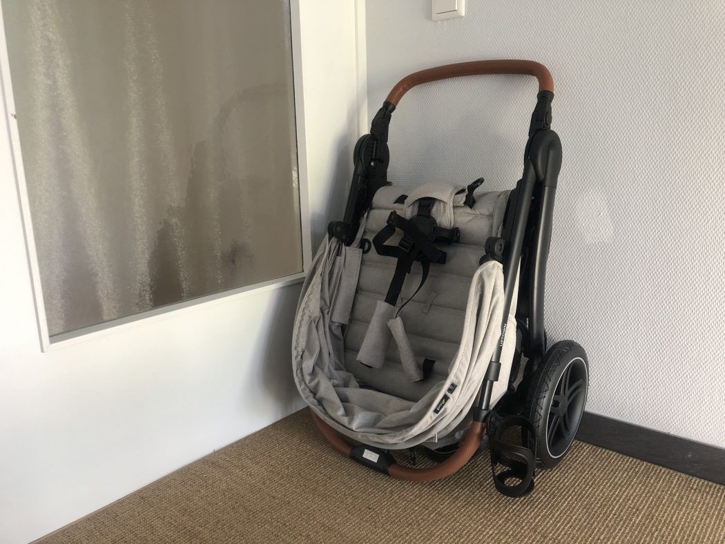 hauck uptown zusammengeklappt packmaß