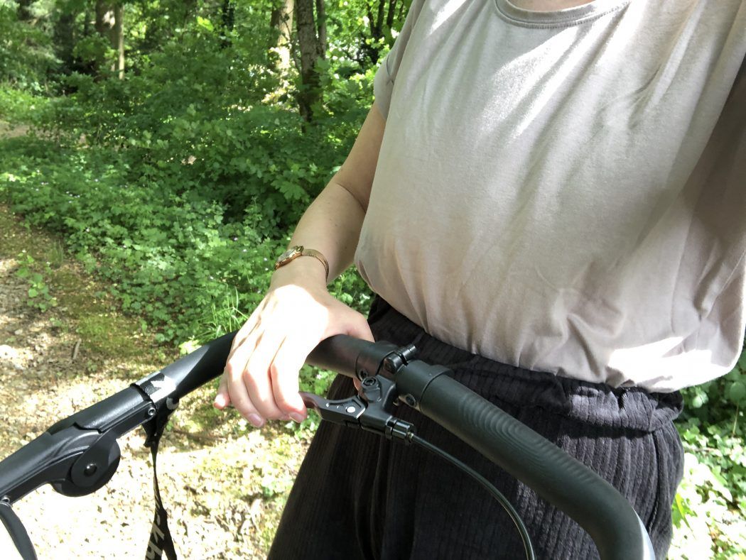 hauck runner 3 handbremse schieber