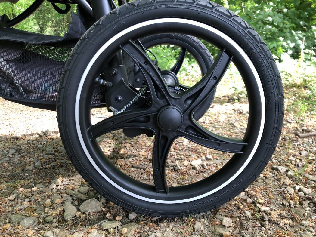 hauck runner 3 test hinterräder reifen durchmesser
