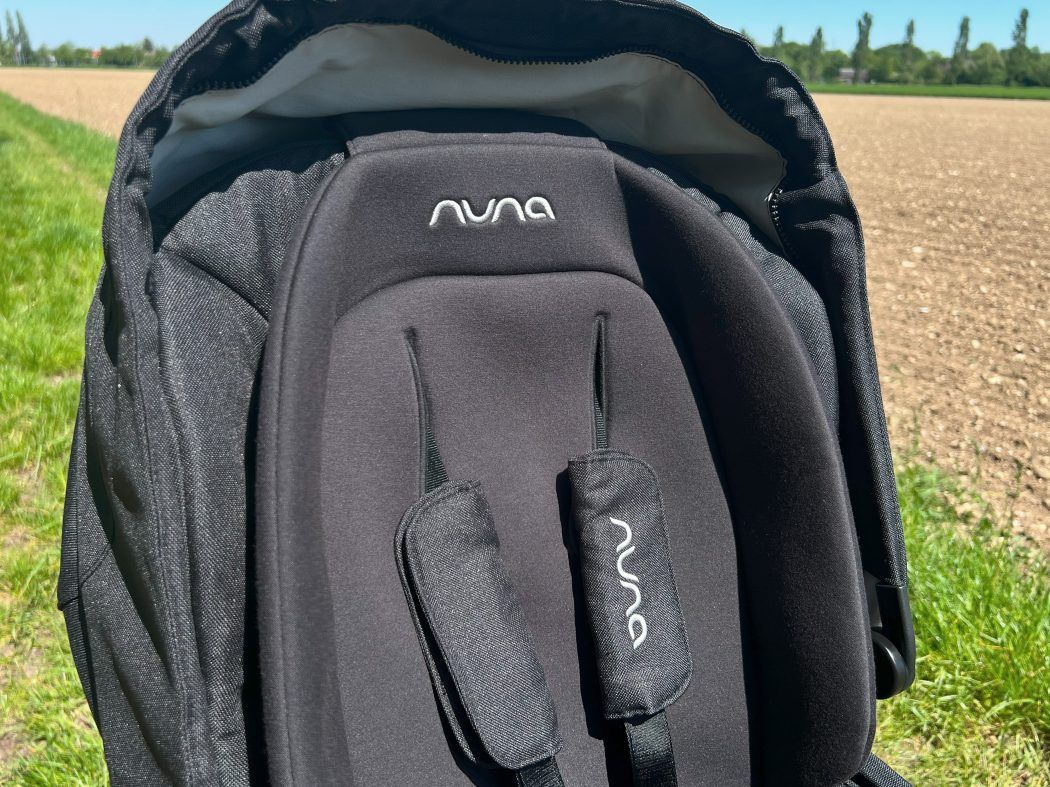 nuna mixx next test sitzauflage gepolstert winter klettverschluss
