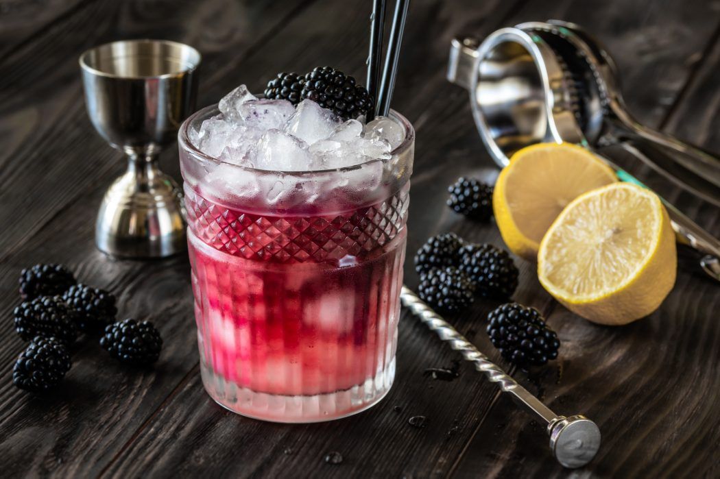 Alkoholfreier Bramble Rezept, Alkoholfreier Gin Schwangerschaft Cocktail