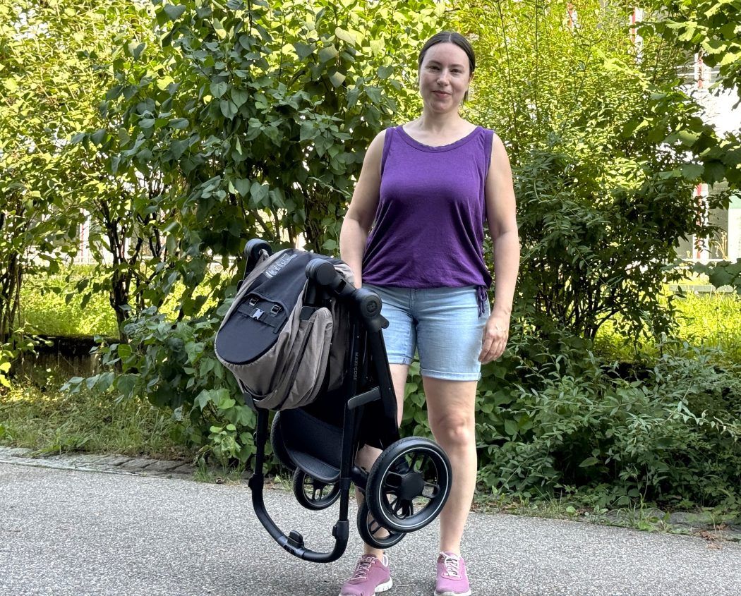 maxi cosi zelia 3 test gefaltet tragen