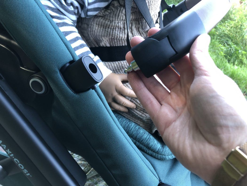 maxi cosi lila xp+ bügel aufklappen