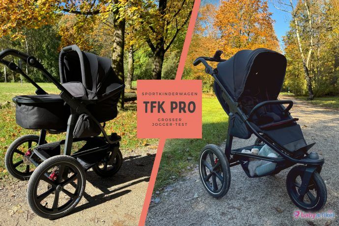 tfk pro test jogger kinderwagen