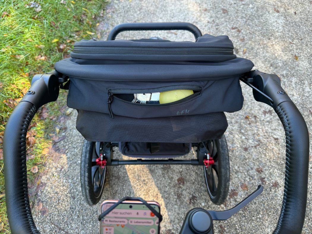 tfk jogger pro test tasche am verdeck sportsitz