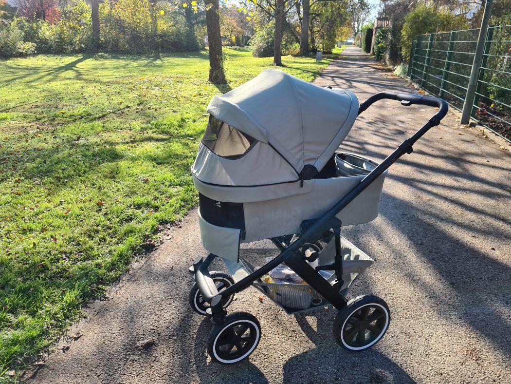 abc design salsa 5 air verdeck maximal geöffnet belueftungsfenster verdeck babywanne