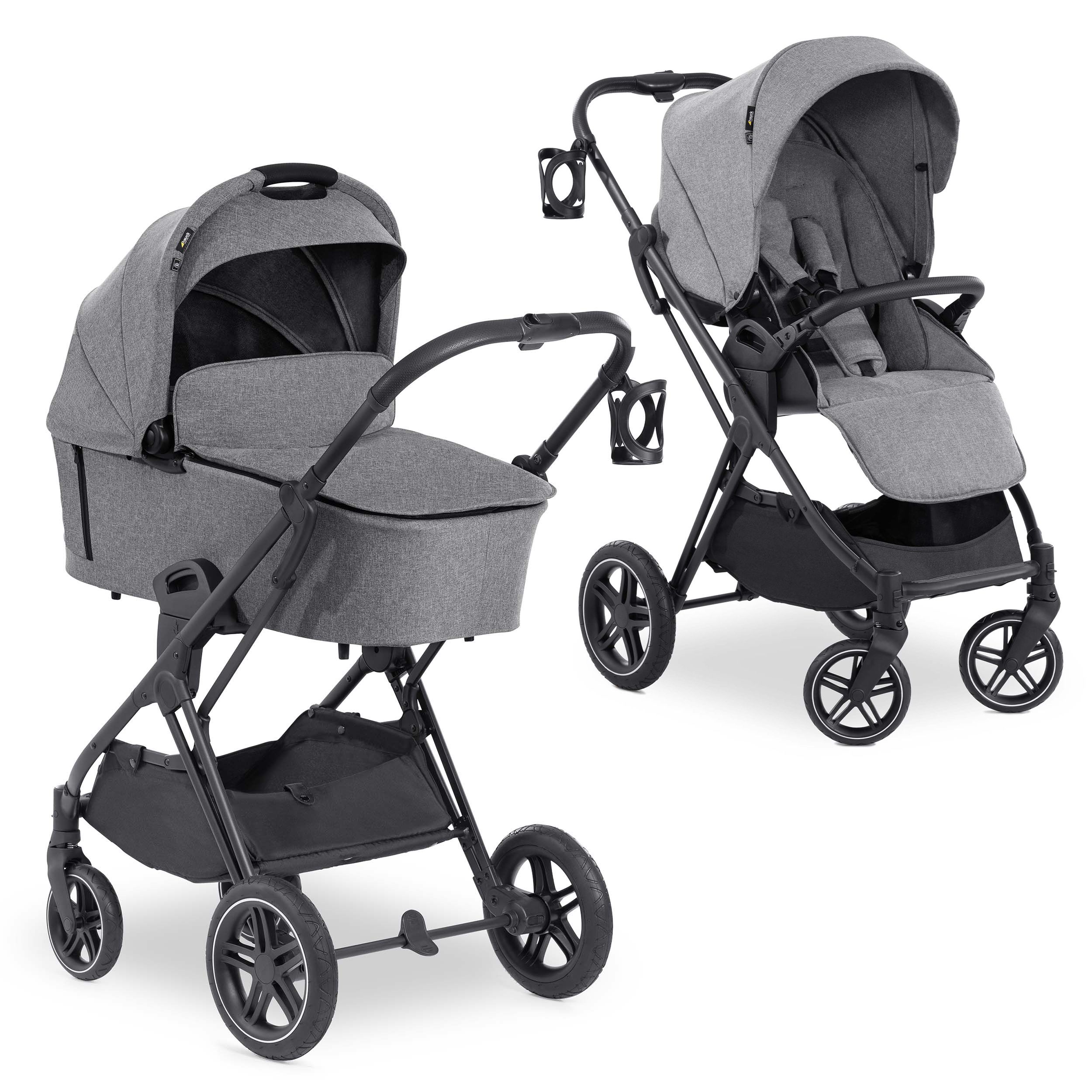 hauck vision x kinderwagen für kleines auto 