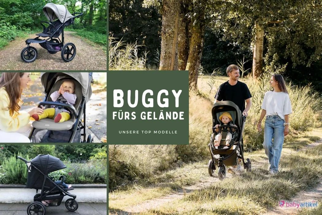 buggy fürs gelände collage fotos sportwagen für natur waldwege outdoor
