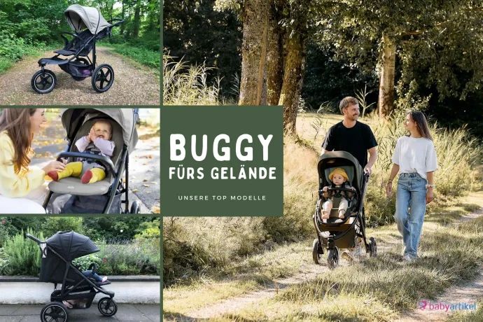 buggy fürs gelände collage fotos sportwagen für natur waldwege outdoor