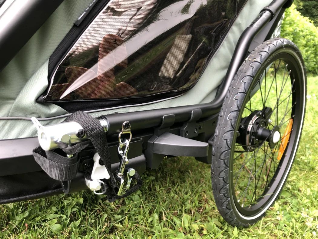 hauck bike n walk duo test deichsel halterung