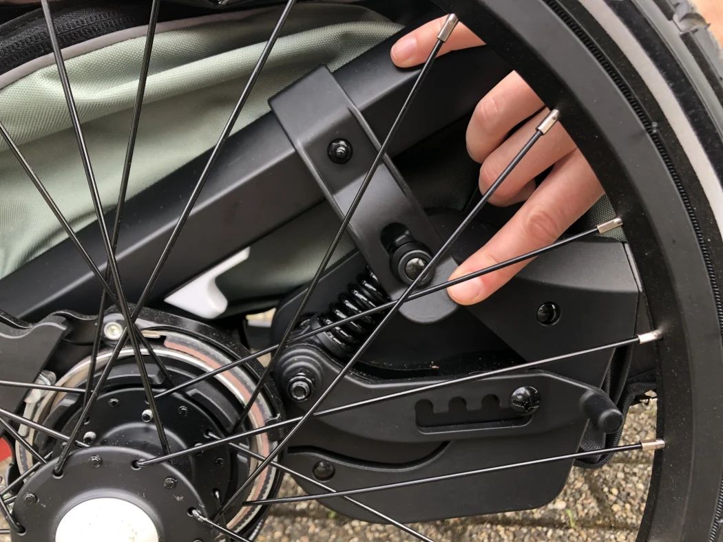hauck bike n walk duo faltverriegelung transportsicherung 