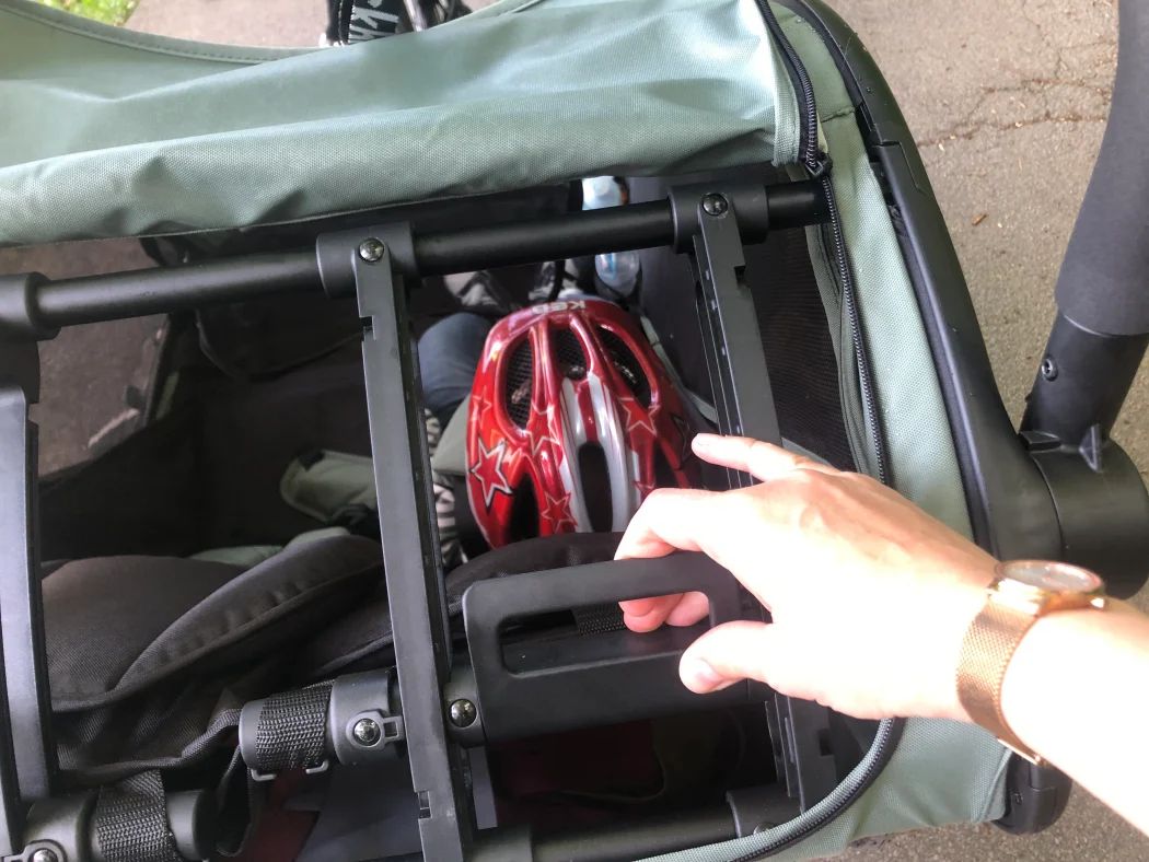 hauck bike n walk duo test liegefunktion einstellen